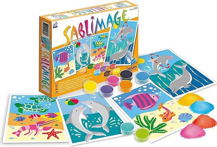 Produktbild Sentosphere Sandbilder Fische und Delfine