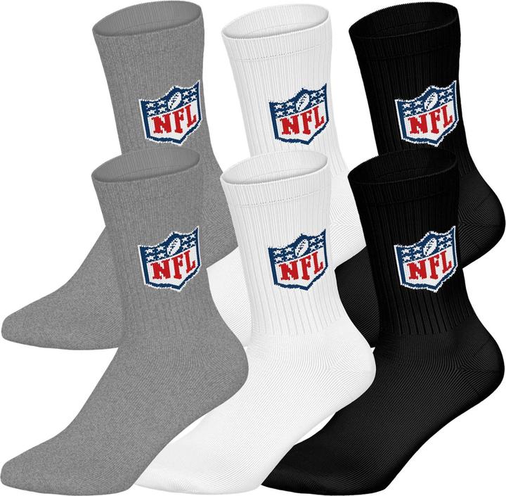 Immagine prodotto NFL SHIELD 3Pack Crew Socks (43 - 46)