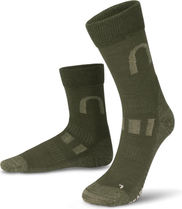 Actual product image Normani 2 pairs of Melton merino wool hiking and trekking socks (pack of 2, 35 - 38)