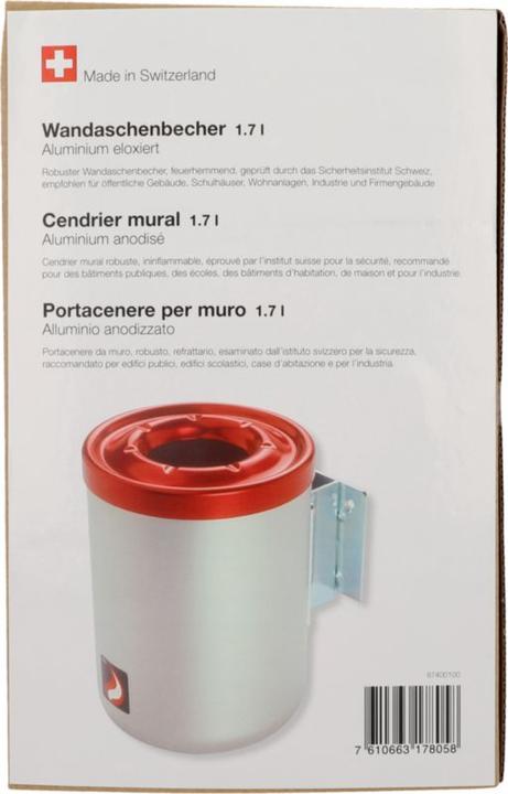 Produktbild X-Tec Wandaschenbecher