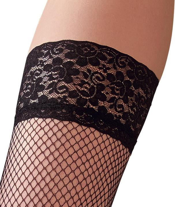 Produktbild Cottelli Collection Halterlose Netzstrümpfe (2)