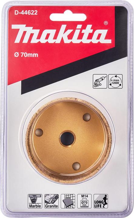 Immagine prodotto Makita Punta cava diamantata 70mm M14 (70 millimetri)