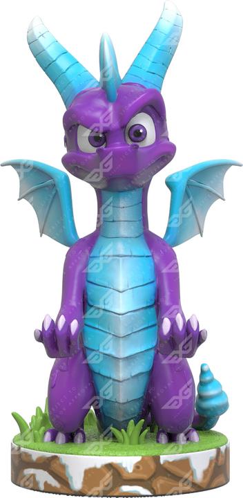 Actual product image Exquisite Gaming Ice Spyro Cable Guy (Xbox 360, Mac, PS4, Switch, PS5, Xbox One S, PC, Xbox Series X)