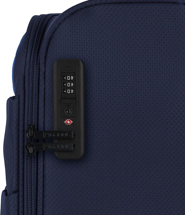 Actual product image Gabol Cloud 4-wheel suitcase set, 3-piece with stretch fold (113 l)