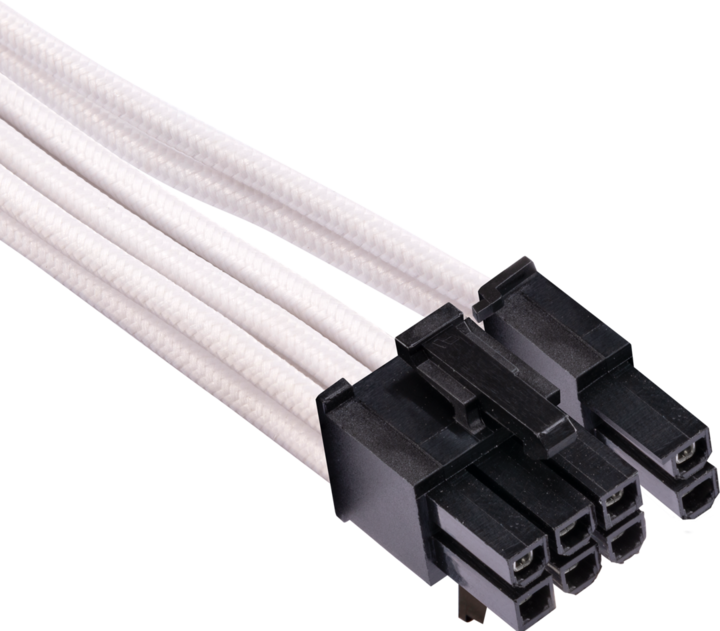 Actual product image Corsair Premium Sleeved PCIe single cable, double pack (Gen 4)