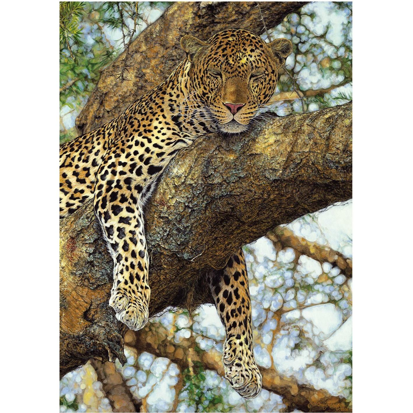 Dino Puzzle 1000 pieces Leopard (1000 Teile)