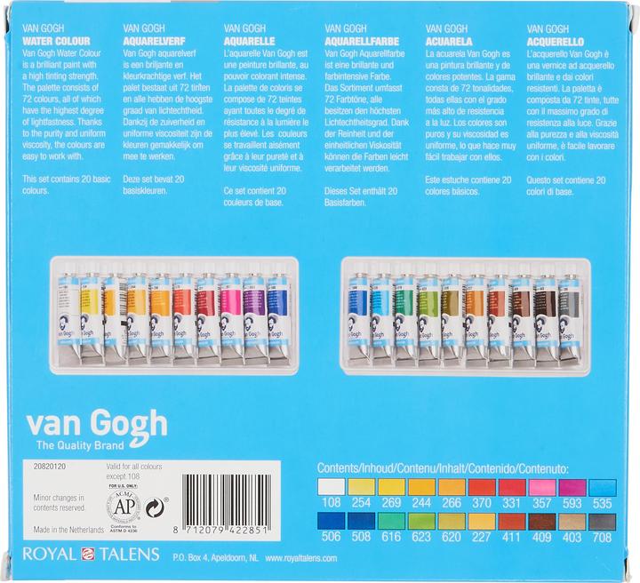 Produktbild Van Gogh Aquarellfarbe (200 ml)