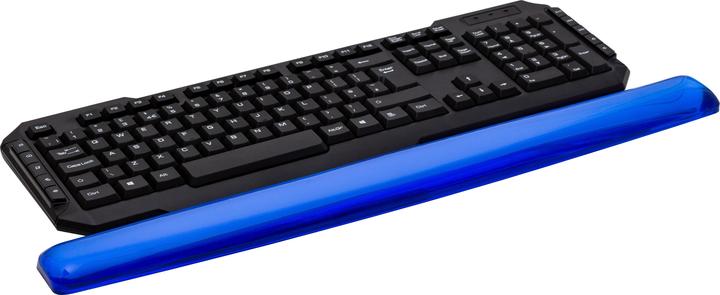 Actual product image Q-Connect Wrist rest, gel, blue