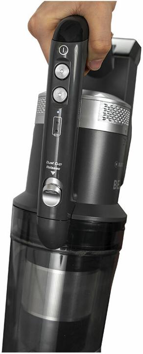 Produktbild Berger & Lanz Akku-Handstaubsauger mit Absaugstation