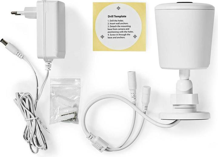 Produktbild Nedis SLNVRC01CWT SmartLife Drahtloses Kamerasystem Zusätzliche Kamera Full HD 1080p IP65 Nachtsicht (1920 x 1080 Pixels)