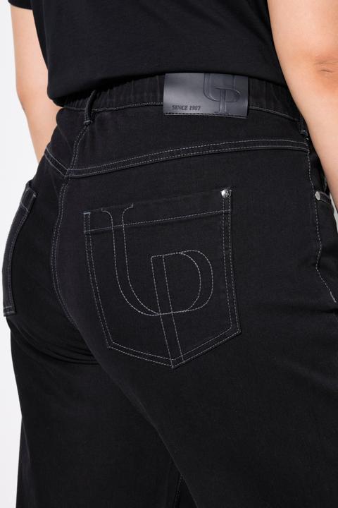 Produktbild Ulla Popken Jeans Mary, weites Bein, Komfortbund, Umschlag (58)