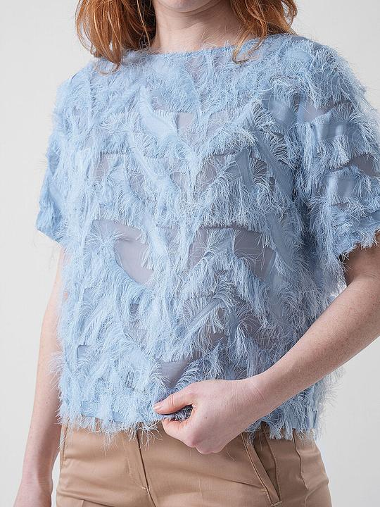 Image du produit Selected U-Boot-Ausschnitt Oberteil (36)