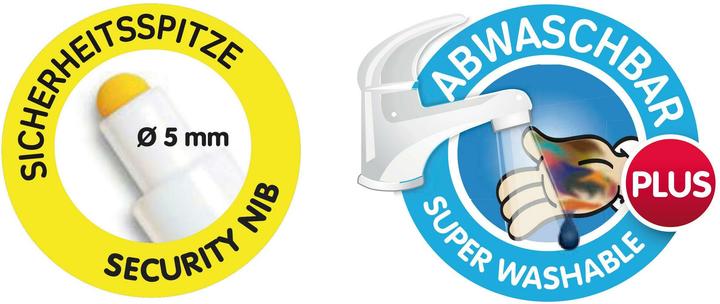 Produktbild Malinos Filzstifte Babyzauber (10x)