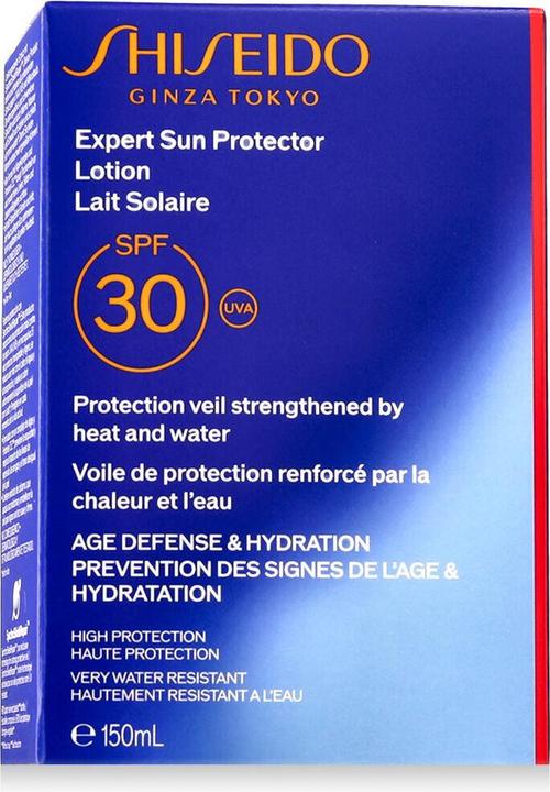 Actual product image Shiseido Expert Sun (Suntan cream, SPF 30, 150 ml, 200 g)