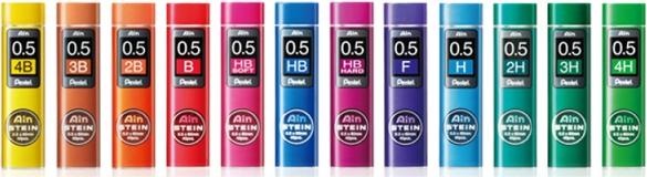 Actual product image Pentel Ain Stone (Refill, Black, 0.90 mm)