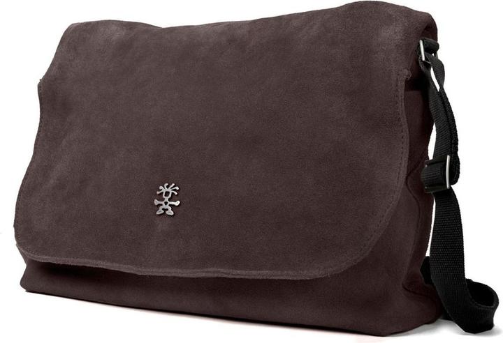 Actual product image Crumpler Bavarian Boomer Camera Sling Horizontal Suede/Brown (Camera shoulder bag)