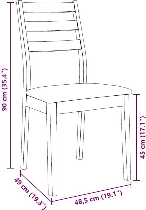 Image du produit vidaXL Esszimmerstuhl