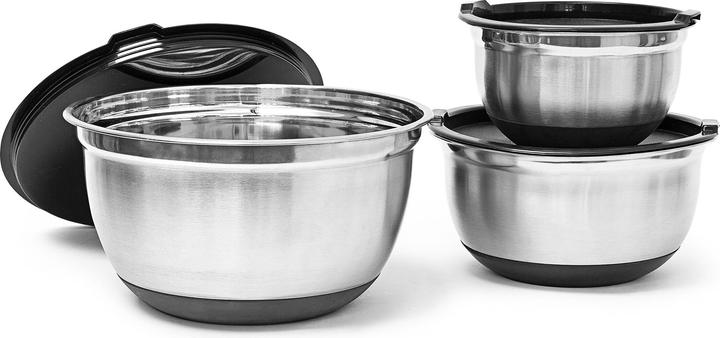 Relaxdays Schüssel Set (17.50 cm, 3.50 l, 3x)