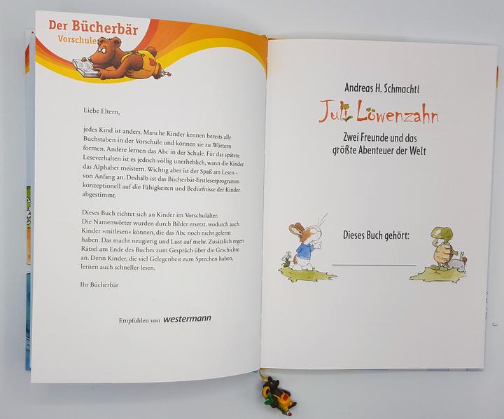 Produktbild Juli Löwenzahn. Zwei Freunde und das grösste Abenteuer der Welt (Deutsch, Andreas H. Schmachtl, 2020)