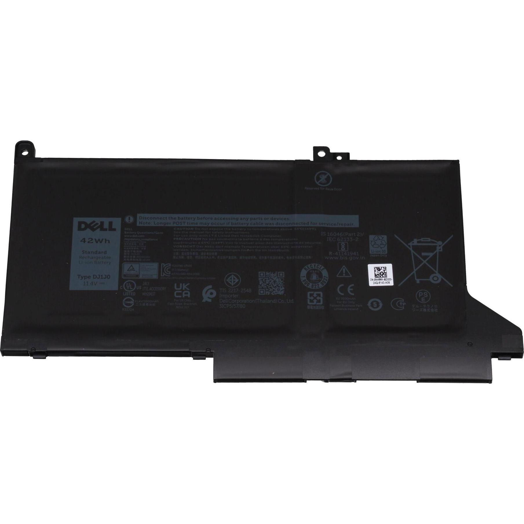 Dell 0DJ1J0 (3 Zellen, 3600 mAh), Notebook Akku