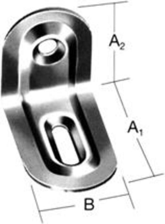 Actual product image Vormann Adjustable angle bracket Width 22 mm (25 pcs.)