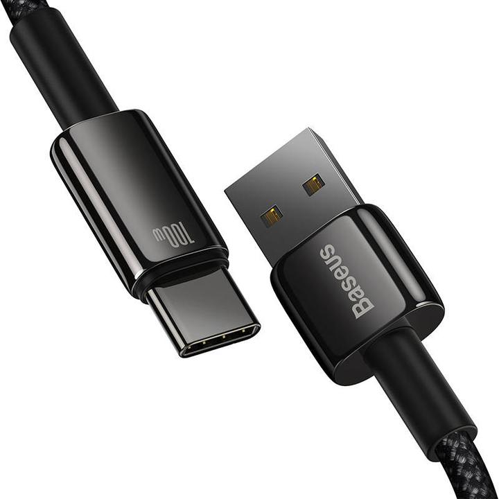 Actual product image Baseus USB A — USB C (2 m, USB 3.0, 100 W)