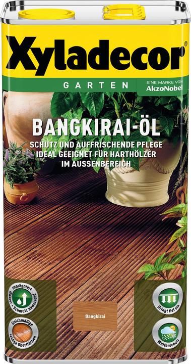 Actual product image Xyladecor Bangkirai oil 5 L (Bangkirai, 5 l)