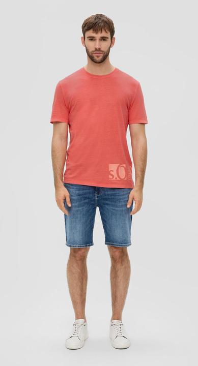 Actual product image S.Oliver T-Shirt T-Shirt mit Label-Print (S)