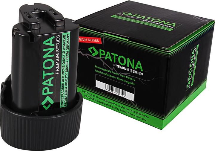 Produktbild Patona Premium Akku f. Makita BL1013 CC300 CC300D CC300DW CC300DWE CC300DZ CL100 (10.8 V)
