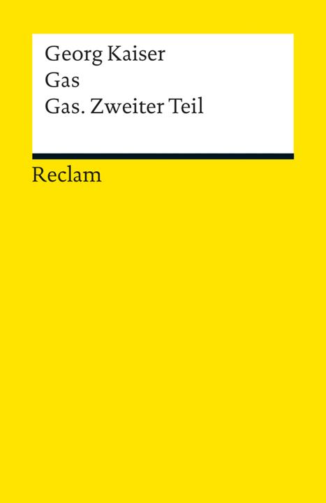 Produktbild Gas I. Gas II (Deutsch, Georg Kaiser, 2013)