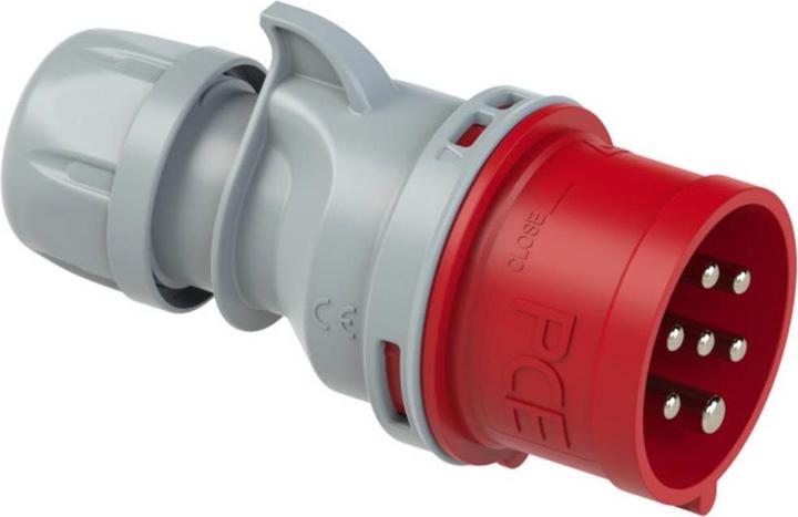 Actual product image PCE CEE plug Shark 7pin (CEE 32/6)