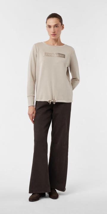 Produktbild Comma Sweatshirt Weiches Sweatshirt mit Artwork und Schnürung (40)
