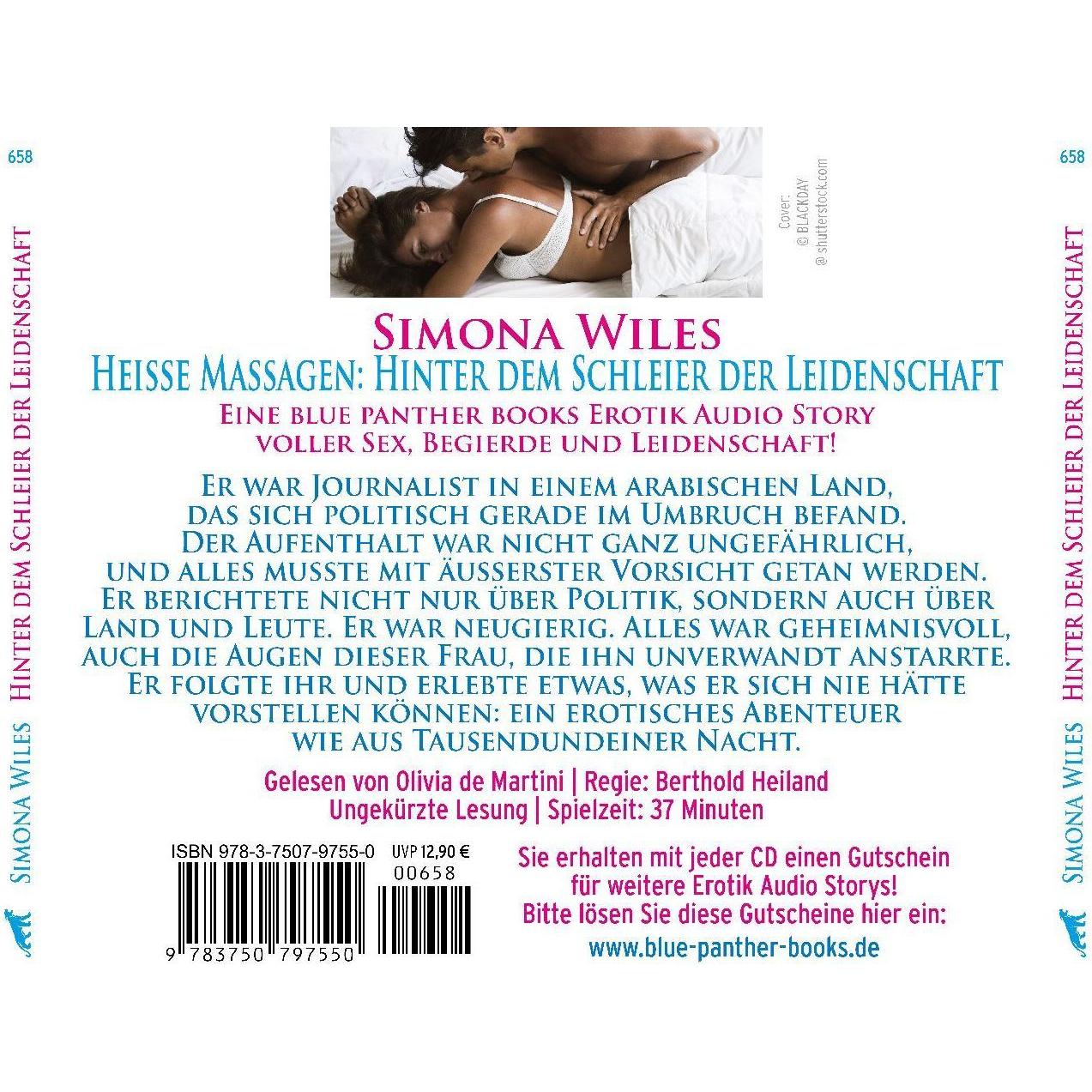 Thumbnail - Wiles:Heisse Massagen: Hinter dem Schlei, Hörbücher von Simona Wiles