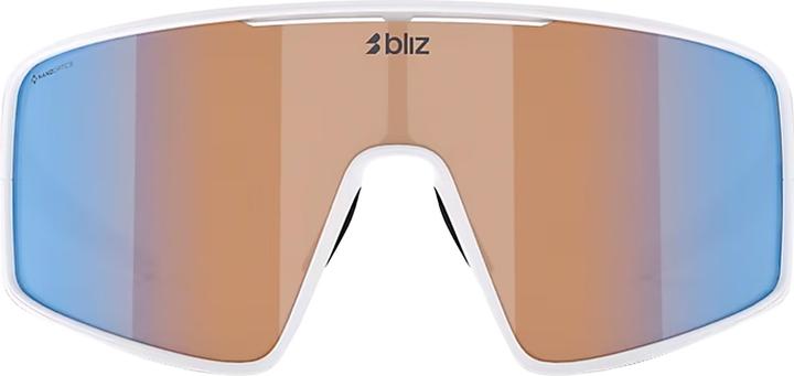 Produktbild Bliz P001 (White, Nano Optics Nordic Ligh Coral - Orange w blue multi)