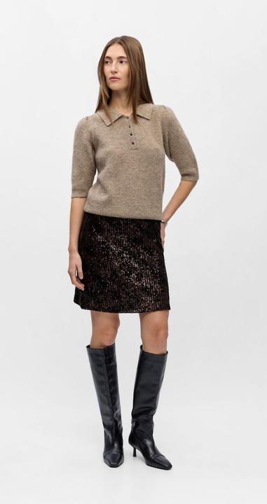 Produktbild Object Pailletten Minirock (M)