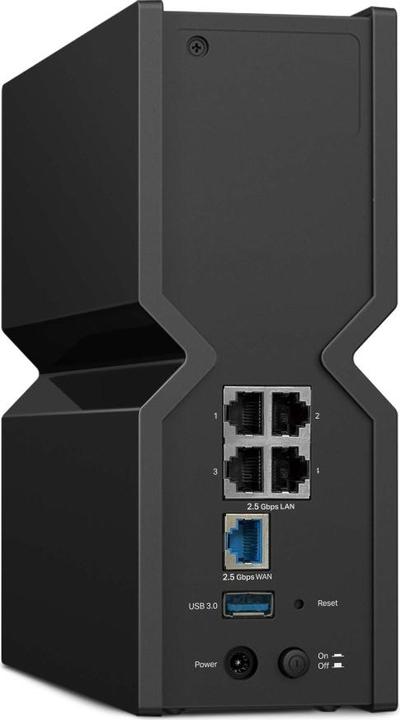 Actual product image TP-Link (Archer BE550) BE9300 Tri-Band Wi-Fi 7 Router, MLO, 4x 2.5G LAN, 2.5G WAN, EasyMesh Compatible