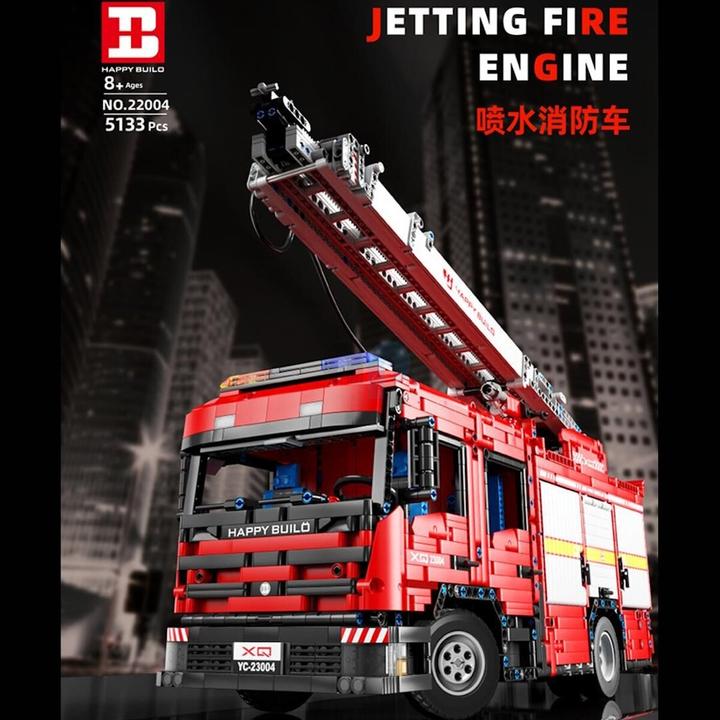 Produktbild HappyBuild Feuerwehr Truck