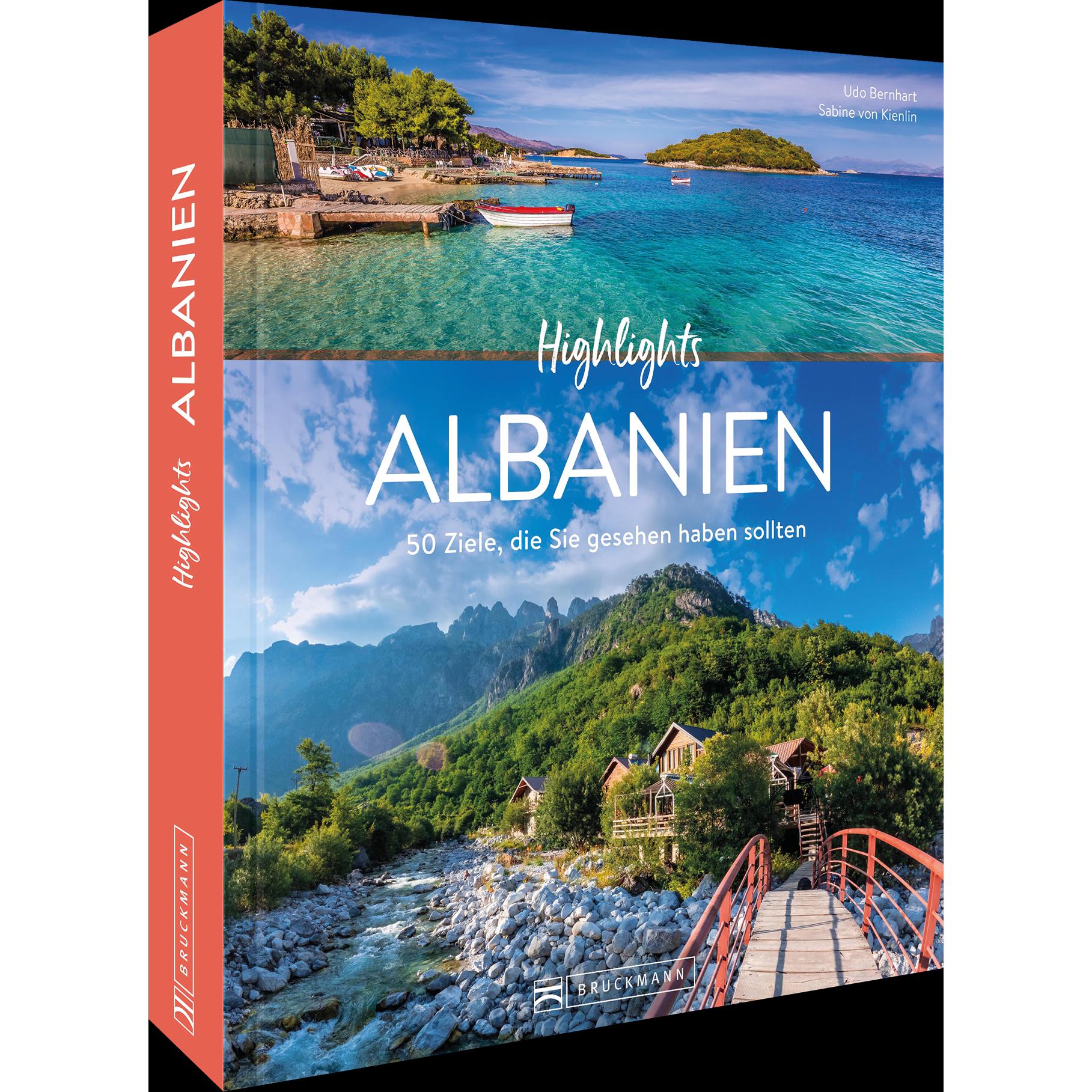 Thumbnail - Highlights Albanien, Ratgeber von Udo Bernhart, Sabine von Kienlin