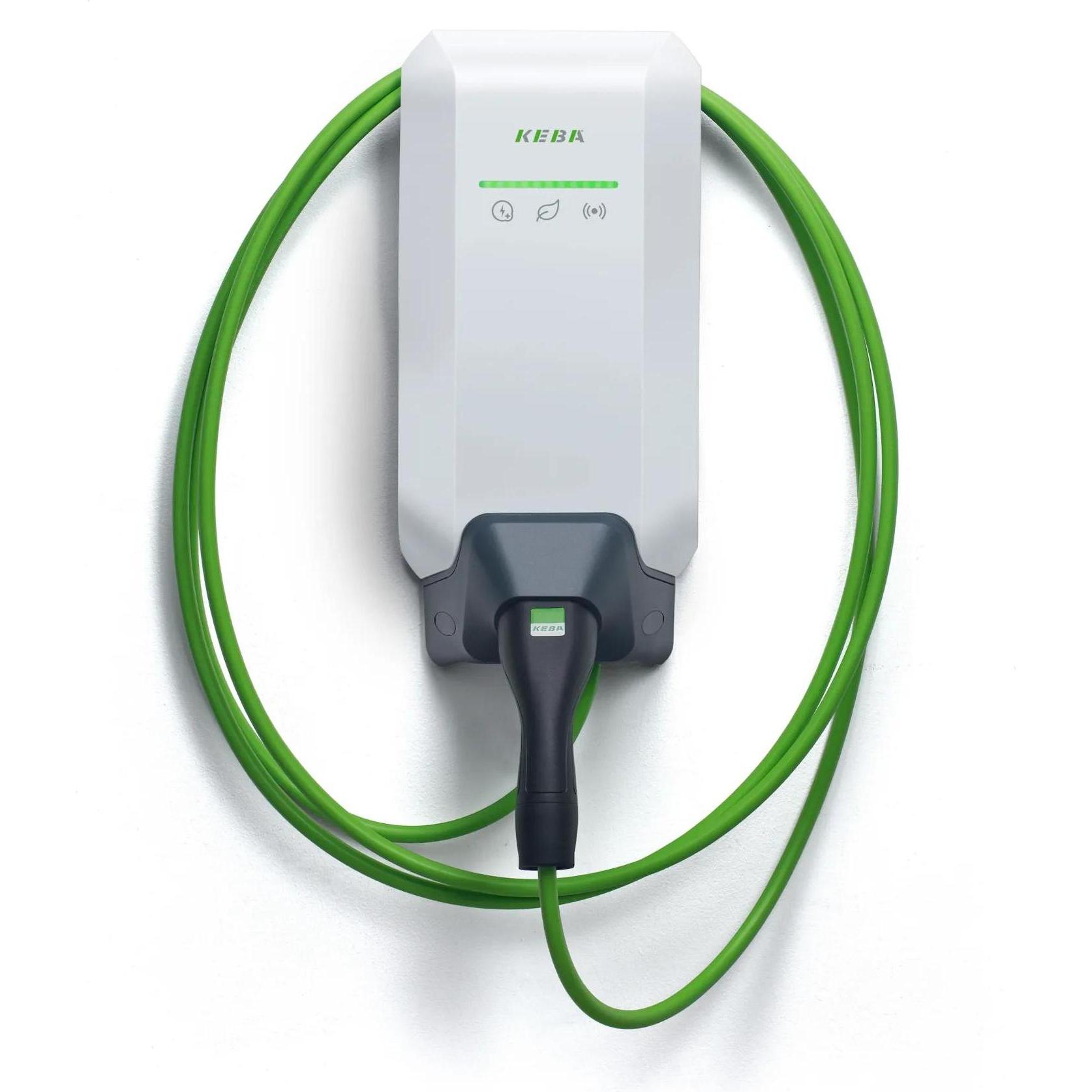 Keba, Stazione di ricarica auto elettriche, Wallbox 22kW-3fase (Tipo 2, 22 kW, 32 A)