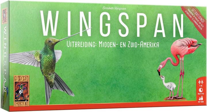 999Games 999 Games Wingspan-Erweiterung – Mittel- und Südamerika