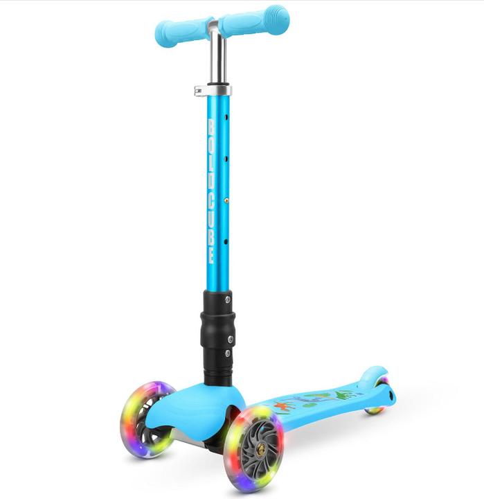 Boldcube Trottinette Teeny Fold à 3 roues - Dinosaure