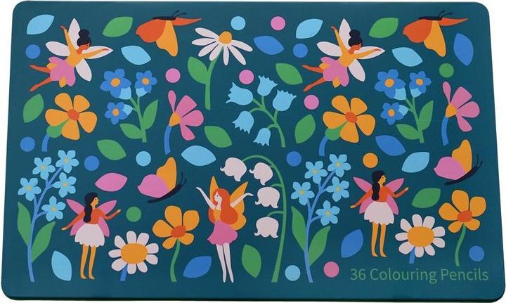 Image du produit Rex London boîte de 36 crayons de couleurs fairies in the garden (36 x)