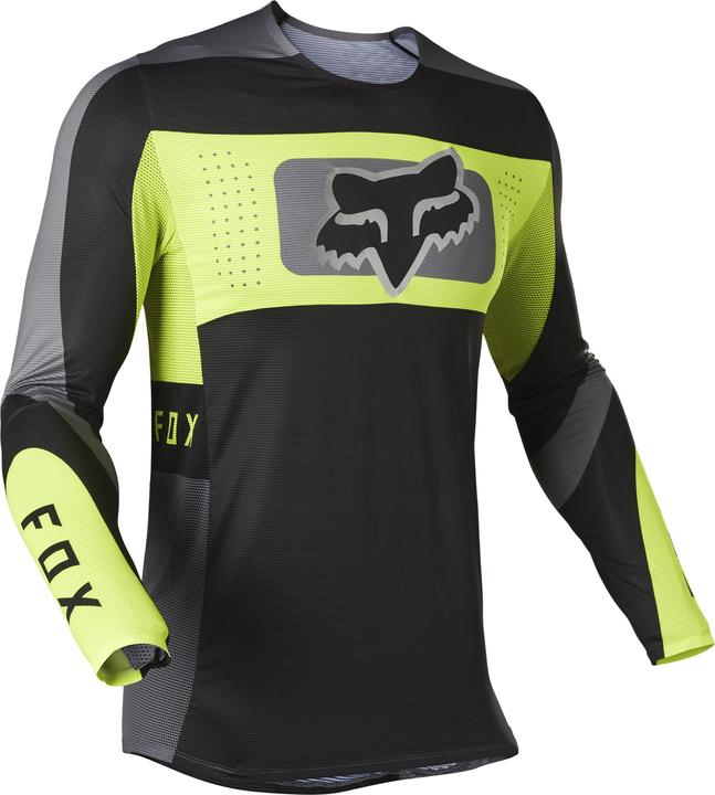 Produktbild Fox Jersey 22 Flexair Mirer Blk/Ylw S (S)