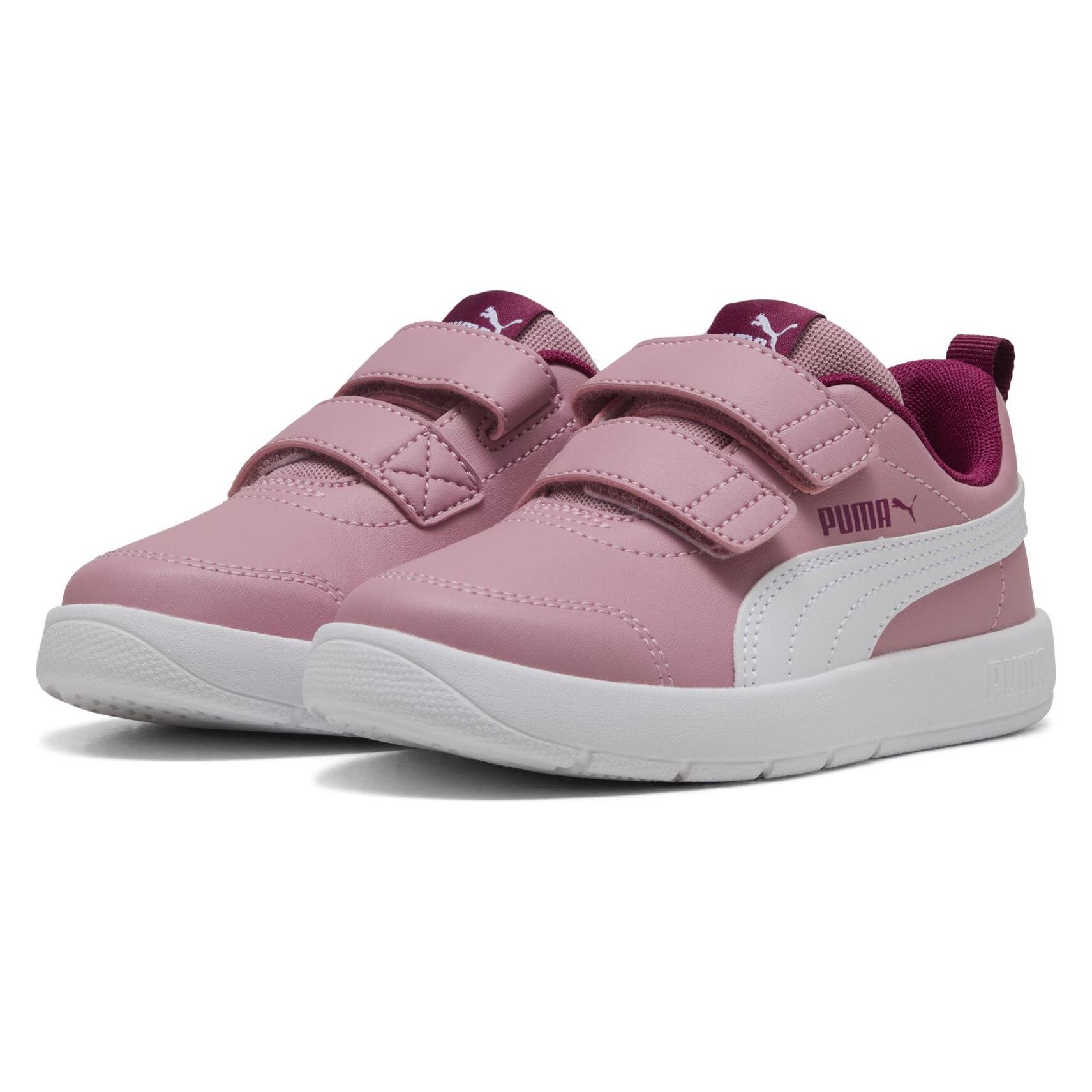 Puma, Meisjes, Sneakers, Courtflex V3 V Ps, Veelkleurig, (28)