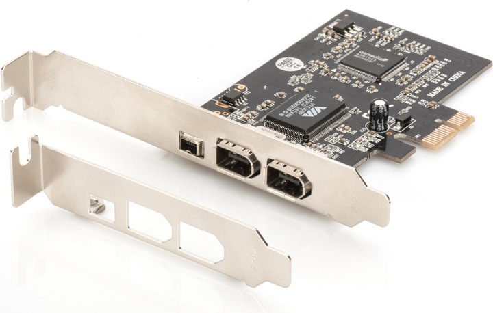 Actual product image Digitus PCIe Card Firewire 1394a 3+1 Port