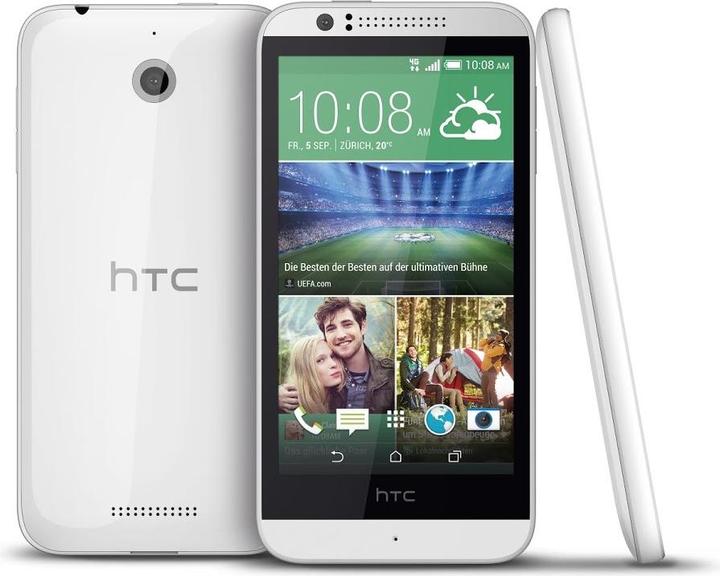 Actual product image HTC Desire 510 (8 GB, Terra White, 4.70", 5 Mpx, 4G)