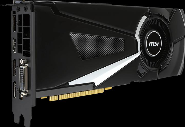 Produktbild MSI GeForce GTX 1070 AERO 8G OC (8 GB)
