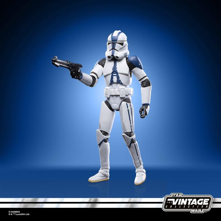 Actual product image Hasbro The Vintage Collection Clone Wars (501st Legion), Action Figure (9.5 cm) for Star Wars: Clone