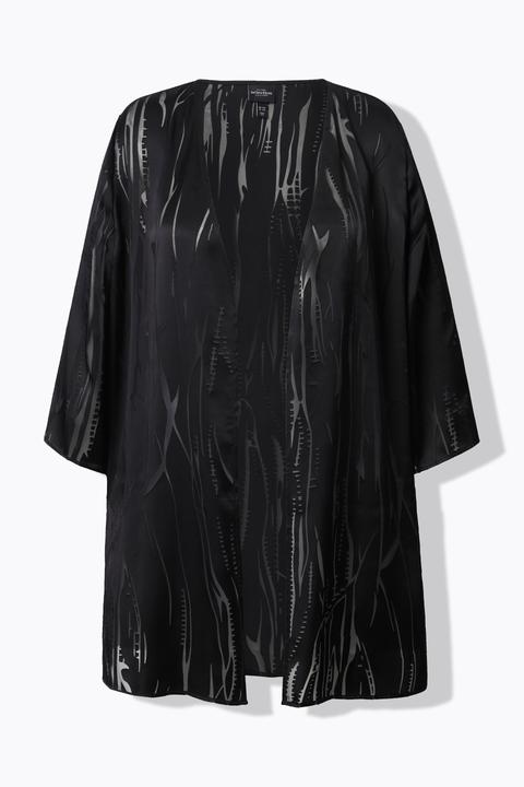 Immagine prodotto Ulla Popken Giacca EasyGoing aperta con scollo a V e maniche a 3/4 (58)