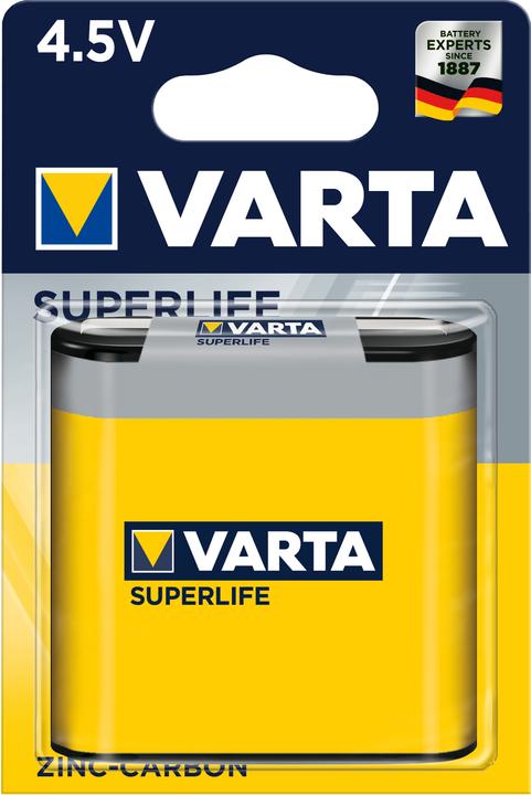Actual product image Varta Superlife (1 pcs., 3R12, 2000 mAh)